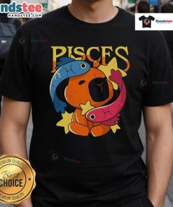 Cute Capybara Pisces T-Shirt