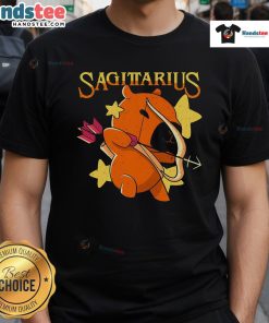 Alt Text: Cute Capybara Sagittarius T-Shirt featuring a playful capybara design for zodiac enthusiasts and animal lovers.