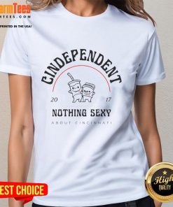 Womens Cute Cincinnati 2017 tee featuring playful design, perfect for casual outings and showing local pride.