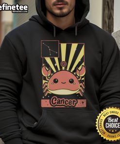 Alt Text: Cute Crab Zodiac Hoodie featuring a vibrant crab design, perfect for astrology lovers and cozy fashion enthusiasts.