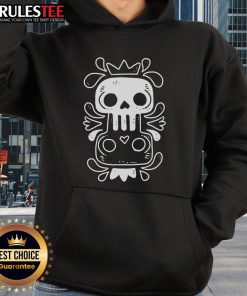Alt Text: Cute Dos Calaveras Skull Hoodie featuring vibrant skull designs, perfect for stylish and festive wear.