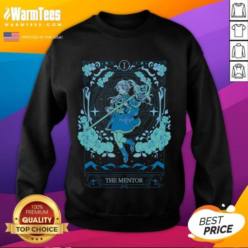 Cozy Cute Frieren The Mentor sweatshirt from Frieren: Beyond Journey's End, perfect for fans and comfortable wear.