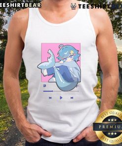 Alt Text: Cute GumiSamaVT playlist Vtuber tank top featuring vibrant graphics and a stylish design for fans.