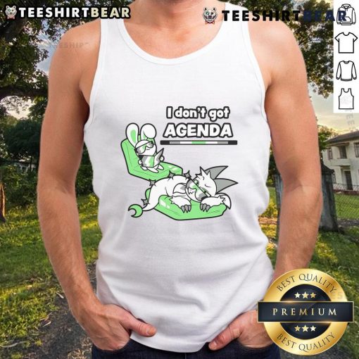 Agender agenda tank top featuring a cute design, perfect for expressing individuality and embracing gender identity.