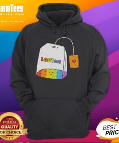 Funny Pride Equal Rights Hoodie featuring a cute LGBTea pun, perfect for celebrating LGBTQ+ pride and equality.