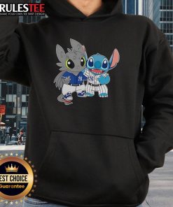 Adorable Cute New York Yankees Toothless X-Stitch Hoodie featuring a unique design, perfect for fans and stylish comfort.