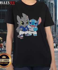 Cute New York Yankees Toothless X-Stitch ladies tee featuring a stylish design for baseball fans.