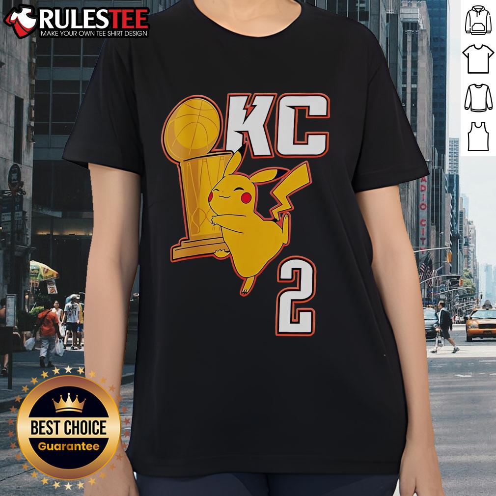 Cute Okc Pikachu Holding 2025 Nba Champs Trophy Ladies Tee Cute OKC Pikachu holding 2025 NBA Champs trophy on a ladies tee, perfect for basketball fans and Pokmon lovers.
