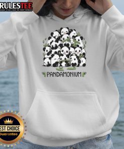 Alt Text: Adorable Cute Pandamonium Panda Hoodie featuring a playful panda design, perfect for cozy and stylish wear.