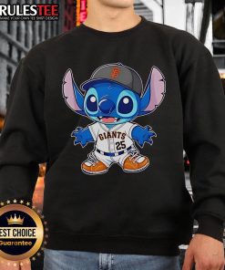 Cute San Francisco Giants X-Stitch baseball sweatshirt featuring vibrant team colors and cozy design.