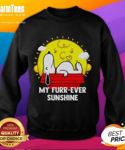 Cute Snoopy Furr Ever Sunshine Sweatshirt featuring a playful Snoopy graphic on a cozy, stylish design.