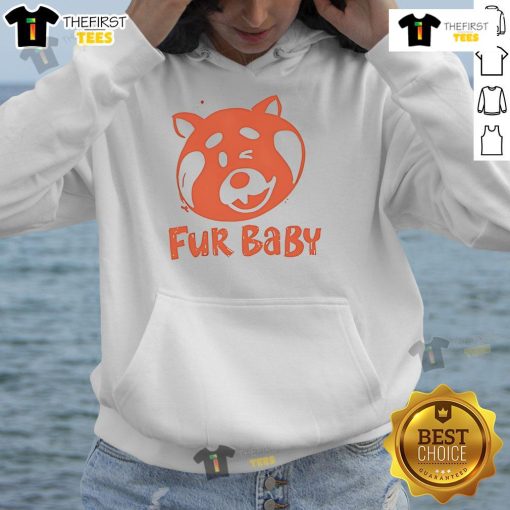 Adorable Cute Turning Red fur baby hoodie, perfect for keeping little ones warm and stylish this season.