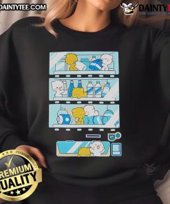 Cute vending machine with pink bears sweatshirt, showcasing adorable designs perfect for casual wear and cozy style.