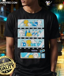 Cute Vending Machine Pink Bears T-Shirt featuring adorable pink bear designs, perfect for casual and playful outfits.