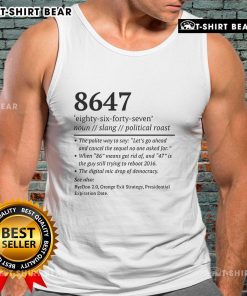 Anti-Trump taco tank top featuring a humorous design, perfect for making a statement in casual fashion.