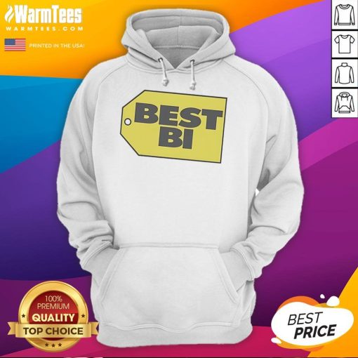 Funny Best Bi Hoodie featuring a playful design celebrating bisexuality, perfect for pride and casual wear.