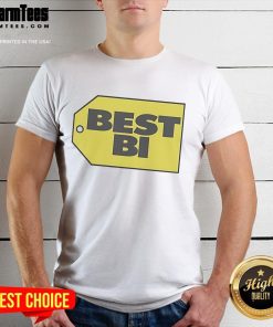 Funny Best Bi T-Shirt featuring a playful design celebrating bisexual pride and humor in vibrant colors.