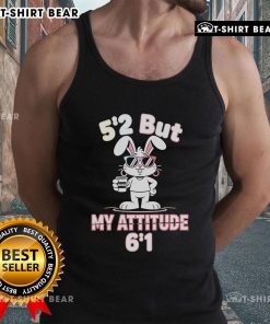 Funny Bunny tank top featuring a playful design and sassy text, perfect for casual wear and showcasing your attitude.