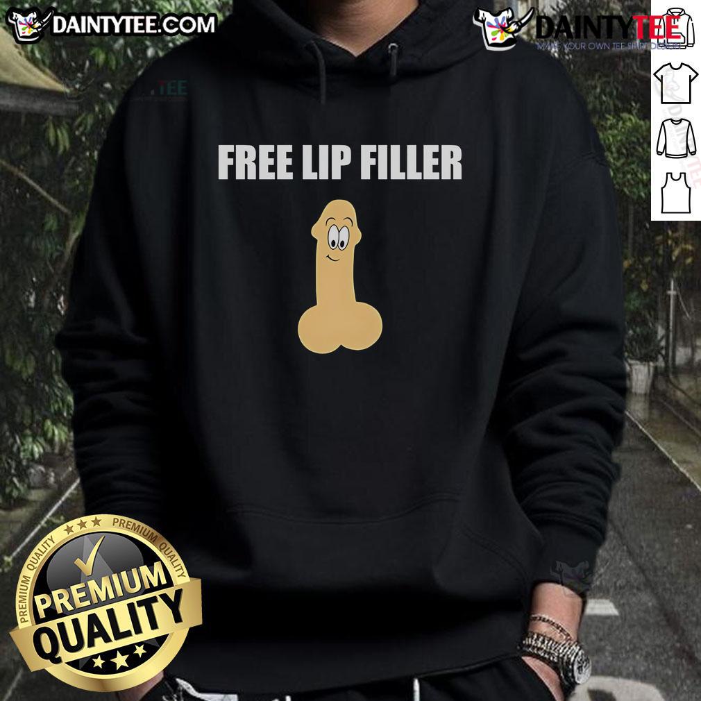 Funny Devon Free Lip Filler Adult Humor Hoodie