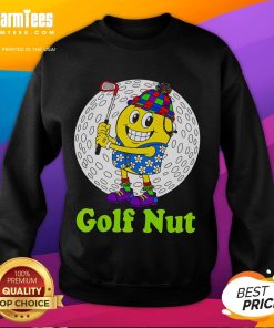 Funny Golf Nut Sweatshirt featuring a humorous golf design, perfect for golf enthusiasts and casual wear.