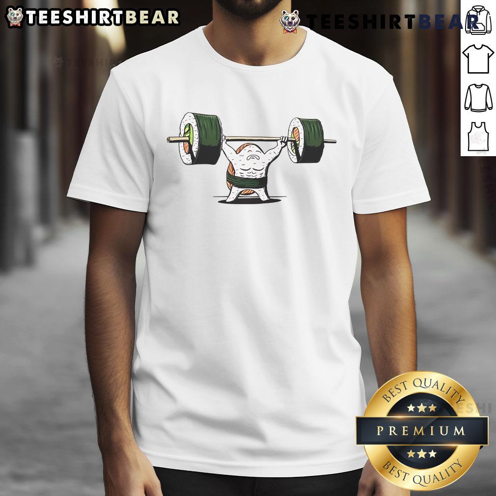 Funny Healthy Food Gym T Shirt Funny healthy food gym t-shirt featuring vibrant graphics of fruits and vegetables, perfect for fitness enthusiasts.