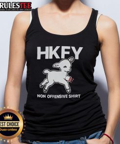 Funny Hong Kong tank top featuring a humorous design, perfect for casual wear and making a statement.