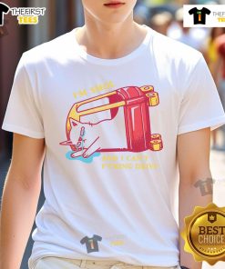 Funny I'M Smol And I Can't Drive cute t-shirt design featuring playful text and vibrant colors, perfect for humor lovers.