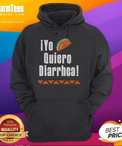 Funny Iyo Quiero Diarrhea Hoodie design featuring humorous text on a vibrant background, perfect for casual wear.