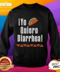 Funny Iyo Quiero Diarrhea Sweatshirt featuring a humorous design, perfect for casual wear and making a statement.