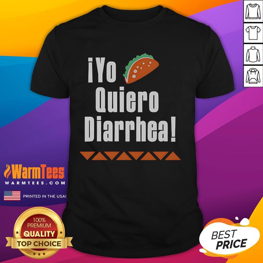 Funny Iyo Quiero Diarrhea T Shirt Funny Iyo Quiero Diarrhea T-Shirt featuring humorous text design, perfect for quirky fashion lovers.