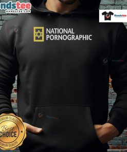 Funny National Pornographic Parody hoodie featuring a humorous graphic design, perfect for comedy fans and casual wear.