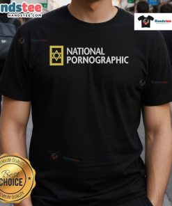 Funny National Pornographic Parody T-Shirt featuring humorous graphics and playful text for comedy lovers and gift ideas.