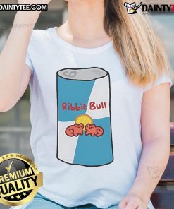 Funny Ribbit Bull cute ladies tee featuring a playful frog design, perfect for casual and fun-loving women.