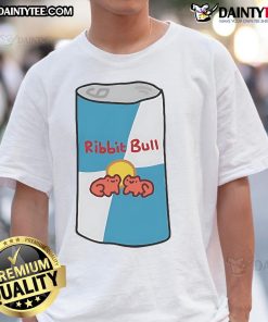Funny Ribbit Bull Cute T-Shirt featuring a playful bull design with a frog theme, perfect for animal lovers and humor enthusiasts.