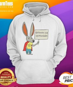 Alt Text: Funny Rick Flag Ultra Bunny hoodie inspired by The Suicide Squad, featuring vibrant graphics and a unique design.