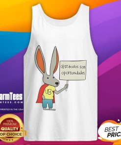 Funny Rick Flag Ultra Bunny tank top featuring vibrant colors and playful design from The Suicide Squad.