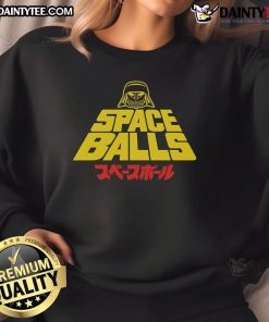 Funny Star Wars Space Balls sweatshirt featuring a humorous graphic design for sci-fi fans and movie lovers.