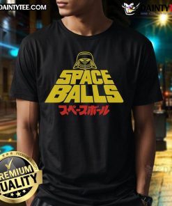 Funny Star Wars Space Balls T-Shirt featuring humorous graphics and iconic characters for sci-fi fans and movie lovers.
