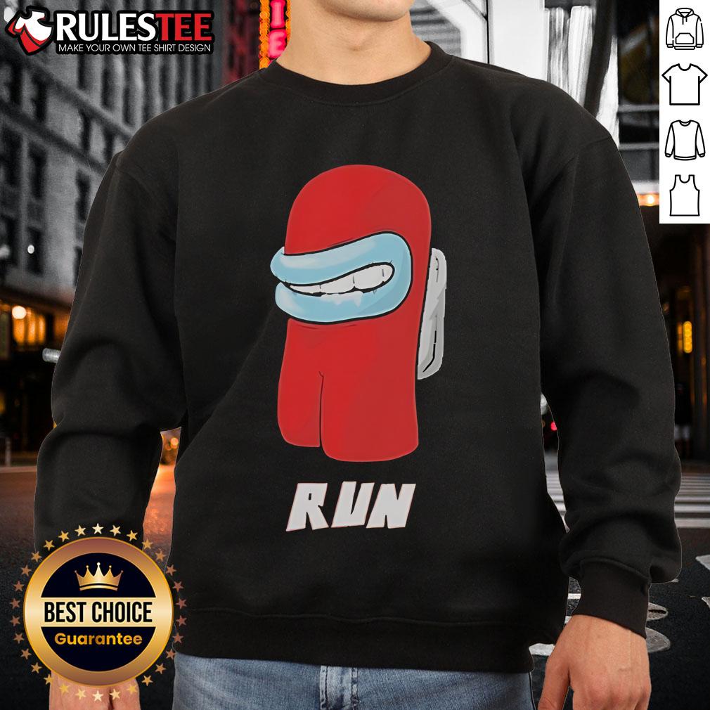 Funny Sussy Man Run Among Us Sweatshirt