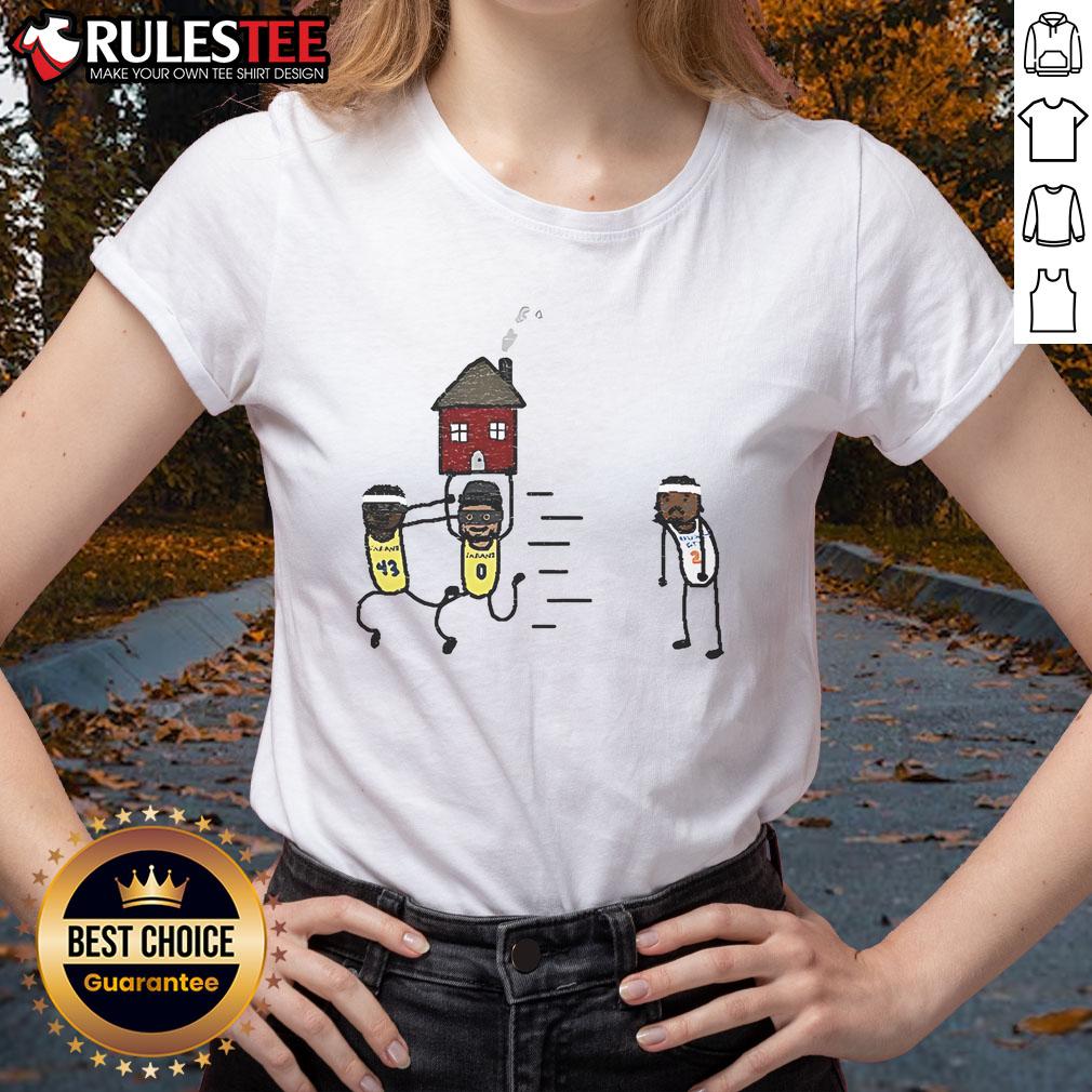 Funny Tyrese Haliburton Vs Pascal Siakam Indiana Pacers Sag Oklahoma City Thunder Meme Ladies-Tee Funny Tyrese Haliburton vs Pascal Siakam meme featuring Indiana Pacers and Oklahoma City Thunder on a ladies tee.