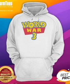 Funny World War 3 Pokemon Logo Hoodie featuring a playful design combining military themes and Pokemon graphics.