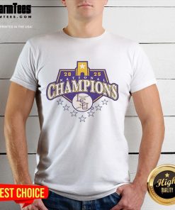 Alt Text: LSU Tigers Baseball Logo T-Shirt celebrating the 2025 National Champions with vibrant colors and stylish design.