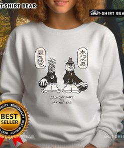 Good Against Lab X Lala Company Fruit Ballers Sweatshirt in vibrant colors, perfect for stylish casual wear.