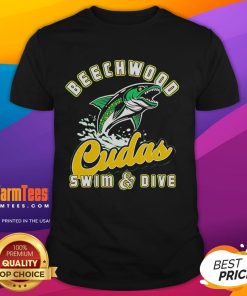 Good Beechwood Cudas Swim And Dive T-Shirt featuring a vibrant design perfect for swim team supporters.