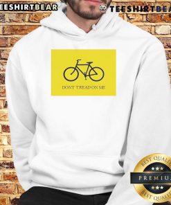 Good Bicycle Don't Tread On Me Hoodie featuring a bold graphic and comfortable fit for cycling enthusiasts.