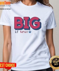 Good Big If True Not Gaetti logo on a stylish ladies tee, perfect for casual wear and expressing unique style.