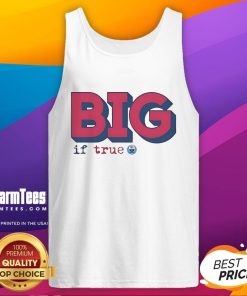 Good Big If True Not Gaetti logo tank top in vibrant colors, perfect for casual wear and showcasing unique style.