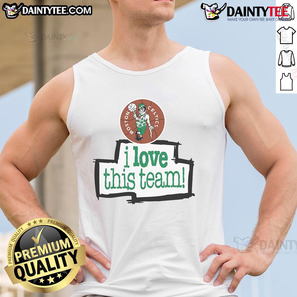 Good Boston Celtics Hardwood Classics I Love This Team Tank Top Good Boston Celtics Hardwood Classics I Love This Team Tank Top featuring vibrant team colors and logo for fans.