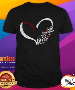 Good Butterflies In My Stomach Houston Texans NFL T-Shirt featuring vibrant team colors and playful design for fans.