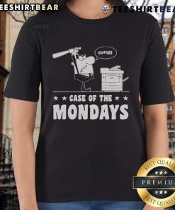 Good Case of the Mondays Ladies Tee featuring a stylish design perfect for casual wear and expressing fun Monday vibes.